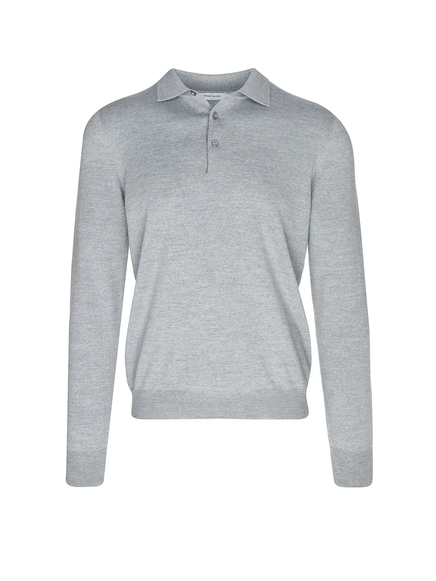 GRAN SASSO | Poloshirt | hellgrau